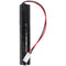 Emergency light battery NiCd 3.6V 4500mAh L1x3 Mono D with 200mm cable on one side replaces 3.6 V ba