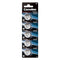 Camelion CR2025 lithium battery in a practical set of 5