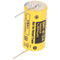 Panasonic BR-2 / 3A lithium battery 3 volt with soldering paddle for soldering