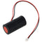 Replacement battery suitable for the DOM Panasonic CR-2 / 3AZ battery with cable and plug