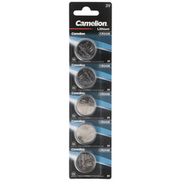 Camelion CR2430 lithium battery in a practical set of 5
