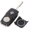 2 pieces replacement batteries exactly suitable only for the VW Beetle car key with the CR2032 batte