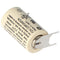 Sanyo lithium battery CR14250 SE 1 / 2AA, IEC CR14250, triple print, 7.6mm pitch