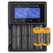 CR123 A Li-ion battery with 3.7 volts, 760mAh 2 pieces and quick charger