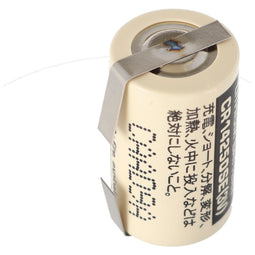 Sanyo lithium battery CR14250 SE 1 / 2AA, IEC CR14250, U-soldering tag