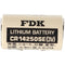 Sanyo lithium battery CR14250 SE 1 / 2AA, IEC CR14250, U-soldering tag