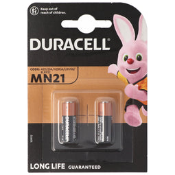 Duracell MN21 12V battery, Varta V23GA, GP23A, K23A, LRV08, E23A