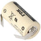 Sanyo lithium battery CR17335 SE Size 2 / 3A with soldering lug U-shape