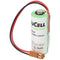 Lithium battery CR17450E-R Size A, with cable and plug, Fanuc A98L-0031-0012 battery, note plug, com