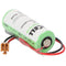 Lithium battery CR17450E-R Size A, with cable and plug, Fanuc A98L-0031-0012 battery, note plug, com