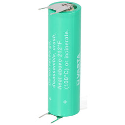 Varta 6117 CR AA Mignon with print connection ++ -, pitch 7.6mm, 3V lithium battery 2000mAh