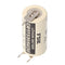 Sanyo lithium battery CR17335 SE size 2 / 3A, triple print soldering lugs, grid dimension 7.6mm