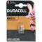 Duracell MN11 alkaline battery 6 volt, dimensions 16 x 10 mm