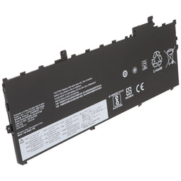 Battery suitable for Lenovo ThinkPad X1 Carbon 5th Gen (X1 Carbon 2017), Li-Polymer, 11.58V, 4920mAh