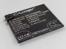 Li-polymer battery - 3100mAh (3.85V) for mobile phones, smartphones, telephones such as LeTV LTH21A