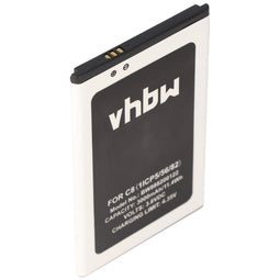 Li-Ion battery - 3000mAh (3.8V) for mobile phone, smartphone, telephone replaces Oukitel 1ICP5 / 56/