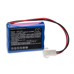 Medical technology battery suitable for Mindray MEC-1000 - 2600mAh, 11.1V, Li-Ion
