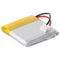 Li-polymer battery - 320mAh (3.7V) - for wireless headset, headphones replaces Logitech 533-000067,