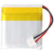 Li-polymer battery - 320mAh (3.7V) - for wireless headset, headphones replaces Logitech 533-000067,