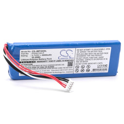 Battery replacement for JBL P5542100-P for speaker boxes Speaker (6000mAh, 3.7V, Li-Polymer)