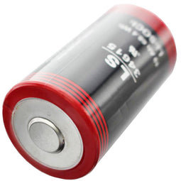 ER34615 lithium battery D mono 3.6 volt 19000mAh with wide positive pole min. 0.8cm, max. 11.5mm