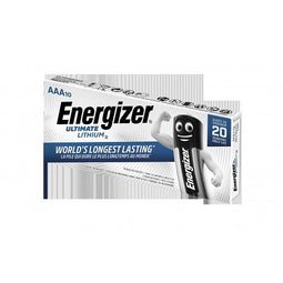 Energizer Ultimate Lithium battery box of 10 Energizer AAA battery 1.5 volt battery Energizer Ultima