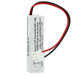 Battery suitable for the Maxell ER-6C battery with cable and plug