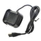Charger suitable for the Fitbit Versa black with USB cable 1 meter, charging cable for Fitbit Versa