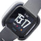 Charger suitable for the Fitbit Versa black with USB cable 1 meter, charging cable for Fitbit Versa