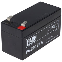 Fiamm FG20121A 12V 1.2Ah Dimensions 97.0 x 42 x 59.0 mm, 4.8mm Faston plug contacts