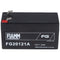 Fiamm FG20121A 12V 1.2Ah Dimensions 97.0 x 42 x 59.0 mm, 4.8mm Faston plug contacts