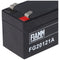 Fiamm FG20121A 12V 1.2Ah Dimensions 97.0 x 42 x 59.0 mm, 4.8mm Faston plug contacts