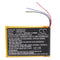 Battery replacement for JBL GSP383555 for speaker boxes Speaker (800mAh, 3.7V, Li-Polymer)