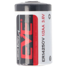 Eve Lithium 3.6V battery ER14250V 1 / 2AA battery -55 ° C to 85 ° C degrees