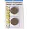 CR2032 lithium battery in a practical set of 2, lithium button cell CR2032, 3V