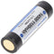 Keeppower battery 14500 with 3.7 V voltage and 1100 mAh capacity, Li-Ion battery PCB protected P1450