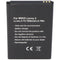 Battery suitable for the Wiko Lenny 2 battery 5030, 3.7Volt 1800mAh with 6.7Wh