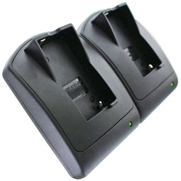 Double charger suitable for Sennheiser BA2015, Sennheiser G2, G3 battery 009950 BA 2015, System 2015