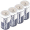 Panasonic Powerline LR14 C baby battery 4-pack, can be stored for up to 7 years