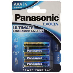 Panasonic EVOIA battery the new alkaline batteries Micro / AAA