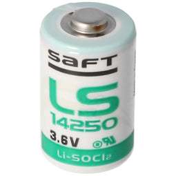 SAFT LS14250 lithium battery Li-SOCI2, Size 1/2 AA LST14250