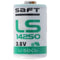SAFT LS14250 lithium battery Li-SOCI2, Size 1/2 AA LST14250