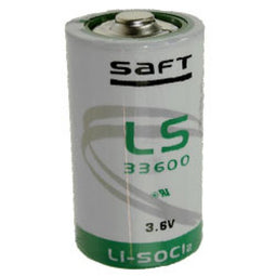 SAFT LS33600 Lithium battery 3.6V Primary LS 33600