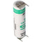 Saft LS14500 AA lithium battery 3.6 volts with print connection, LS14500 LiSOCI2 2600mAh double prin