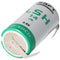 SAFT LSH 14 lithium battery 3.6V Primary with soldering lug U-shape