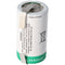 SAFT LSH 14 lithium battery 3.6V Primary with soldering lug U-shape