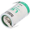 SAFT LS33600 lithium battery 3.6V Primary with Z-shaped soldering tag