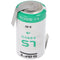 SAFT LS33600 lithium battery 3.6V Primary with Z-shaped soldering tag