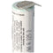 Saft LS14500 AA lithium battery 3.6 volts with print connection, LS14500 LiSOCl2 2600mAh 1er Print -