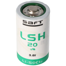 SAFT LSH 20 lithium battery 3.6V Primary LSH20
